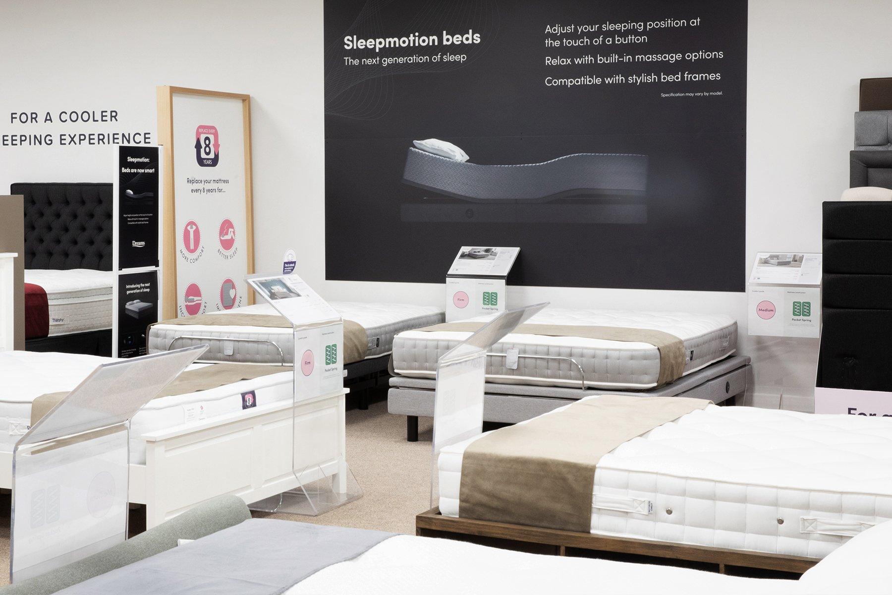 Dreams beds deals sale near me