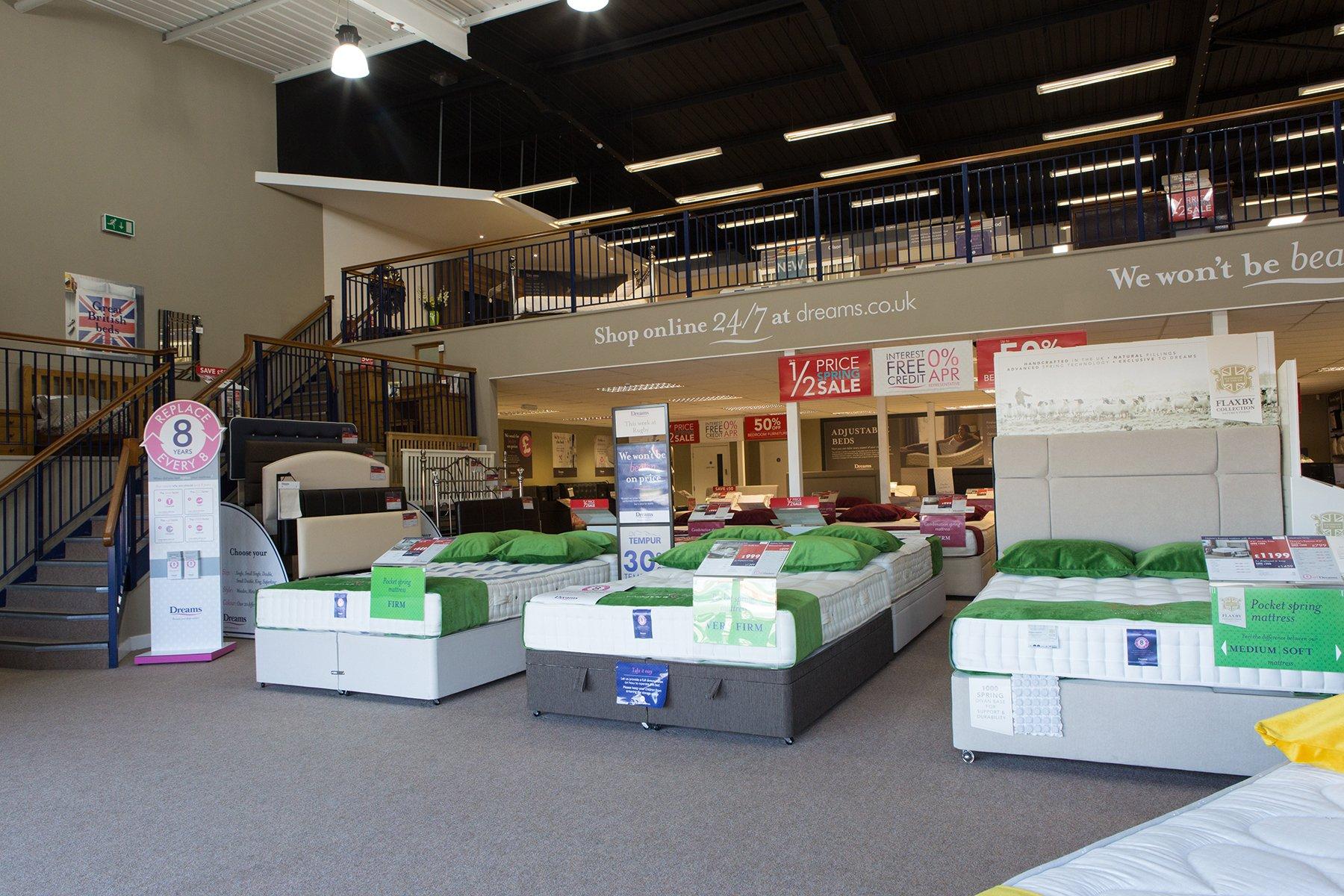 Dreams Store in Rugby Beds, Mattresses & Furniture Dreams