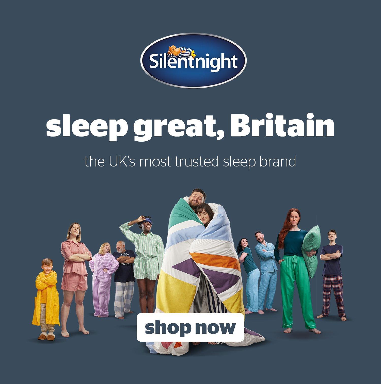 Love Sleep with the UK's most trusted sleep brand - Silentnight