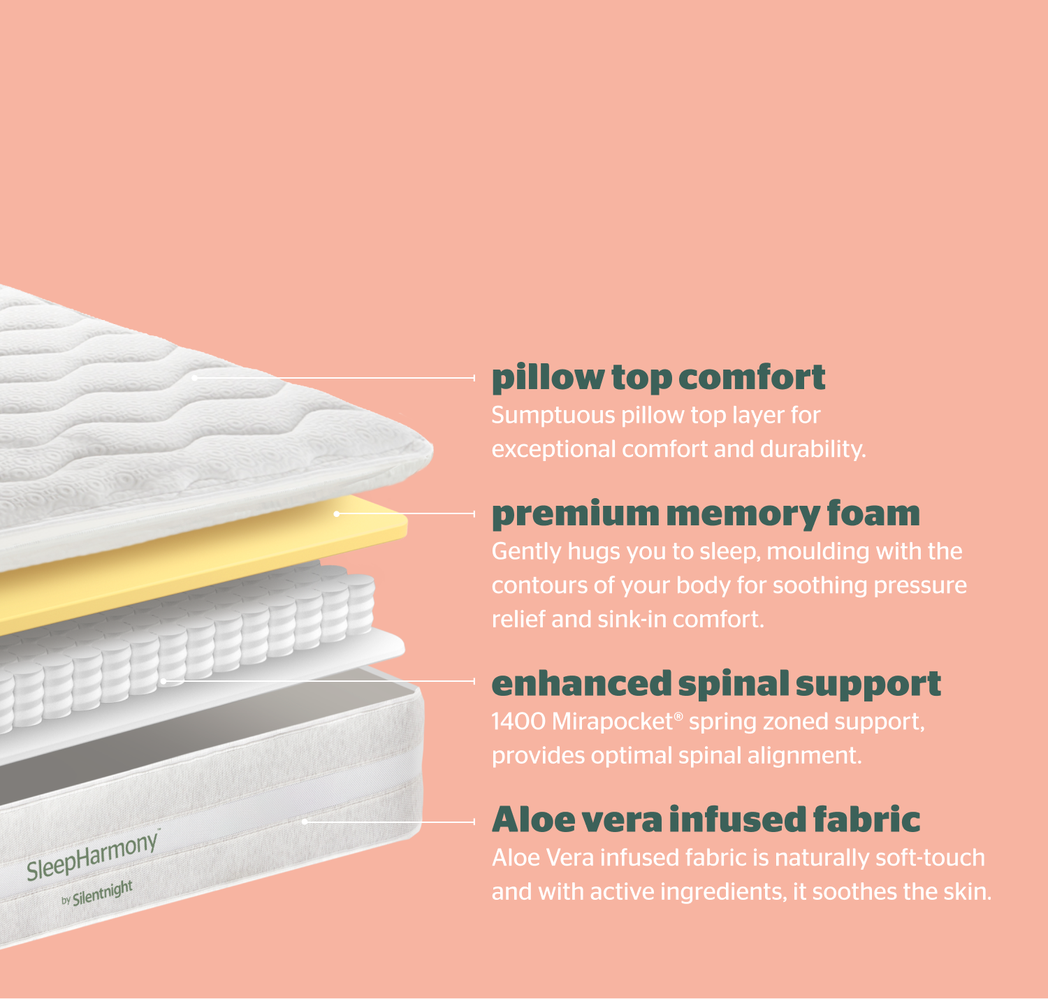 Love Sleep with the UK's most trusted sleep brand - Silentnight