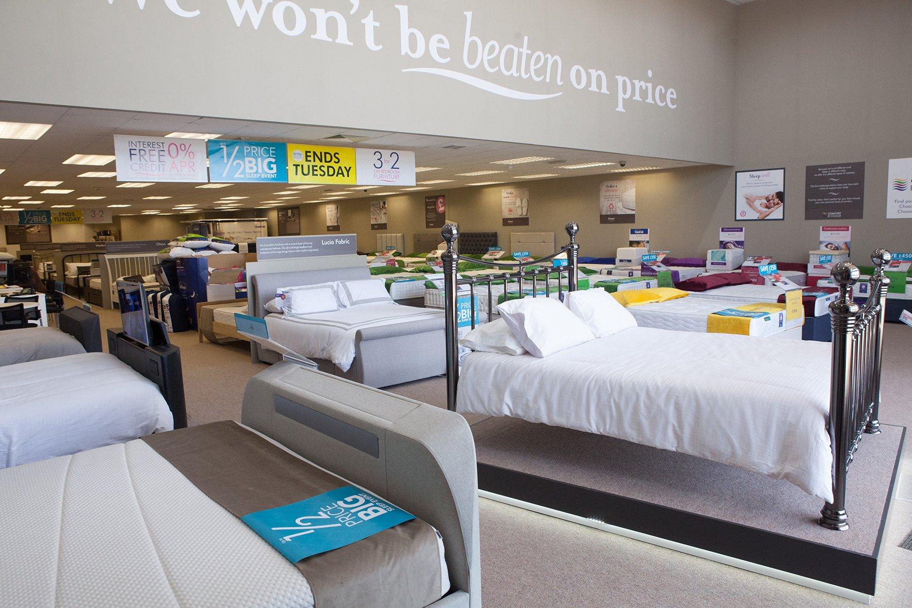 Dreams Store in Shrewsbury Beds, Mattresses & Furniture Dreams