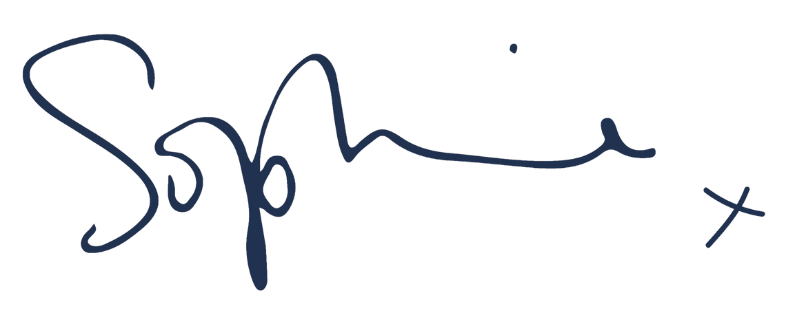 Sophie conran signature