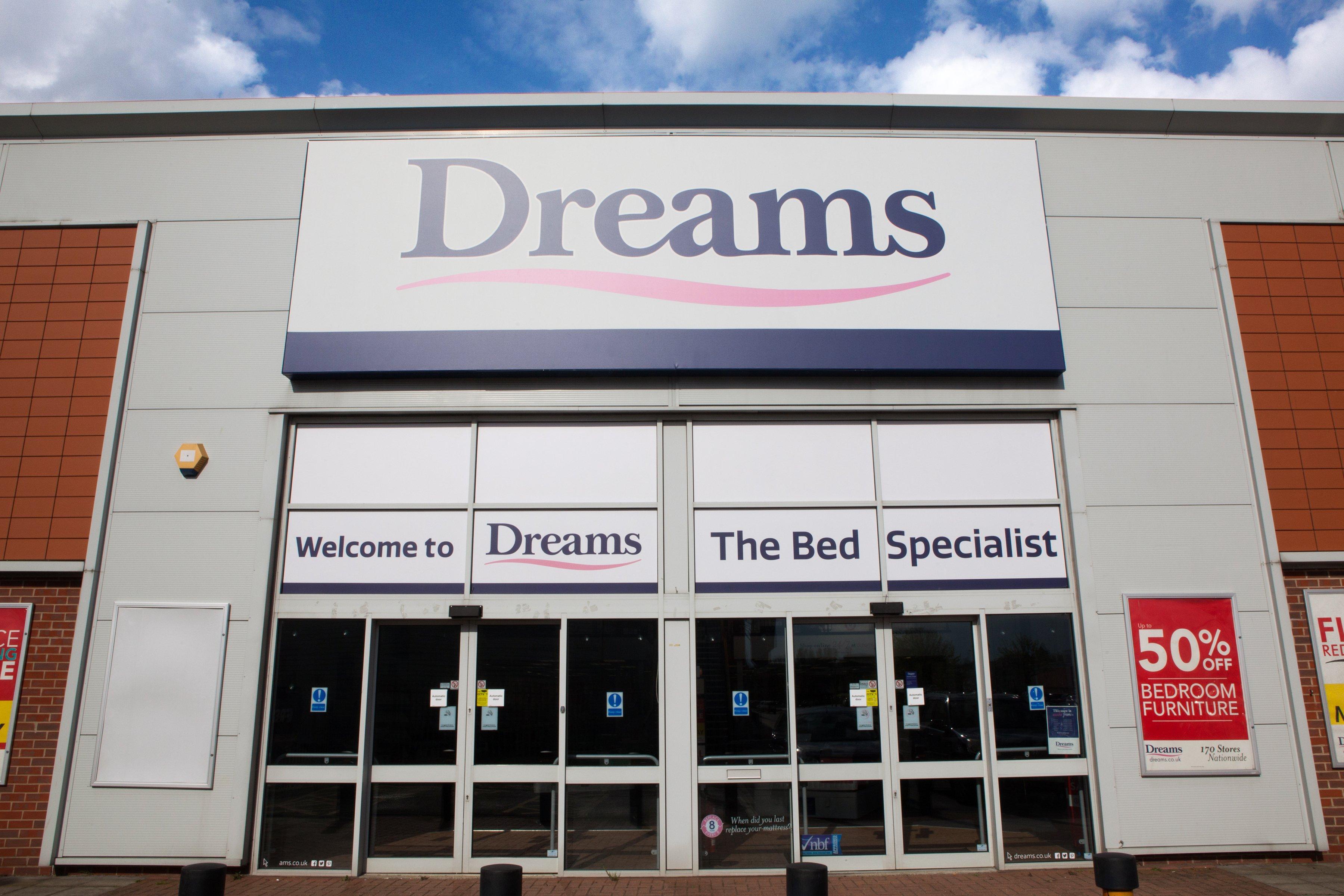 Dreams Store in Sittingbourne Beds, Mattresses & Furniture Dreams
