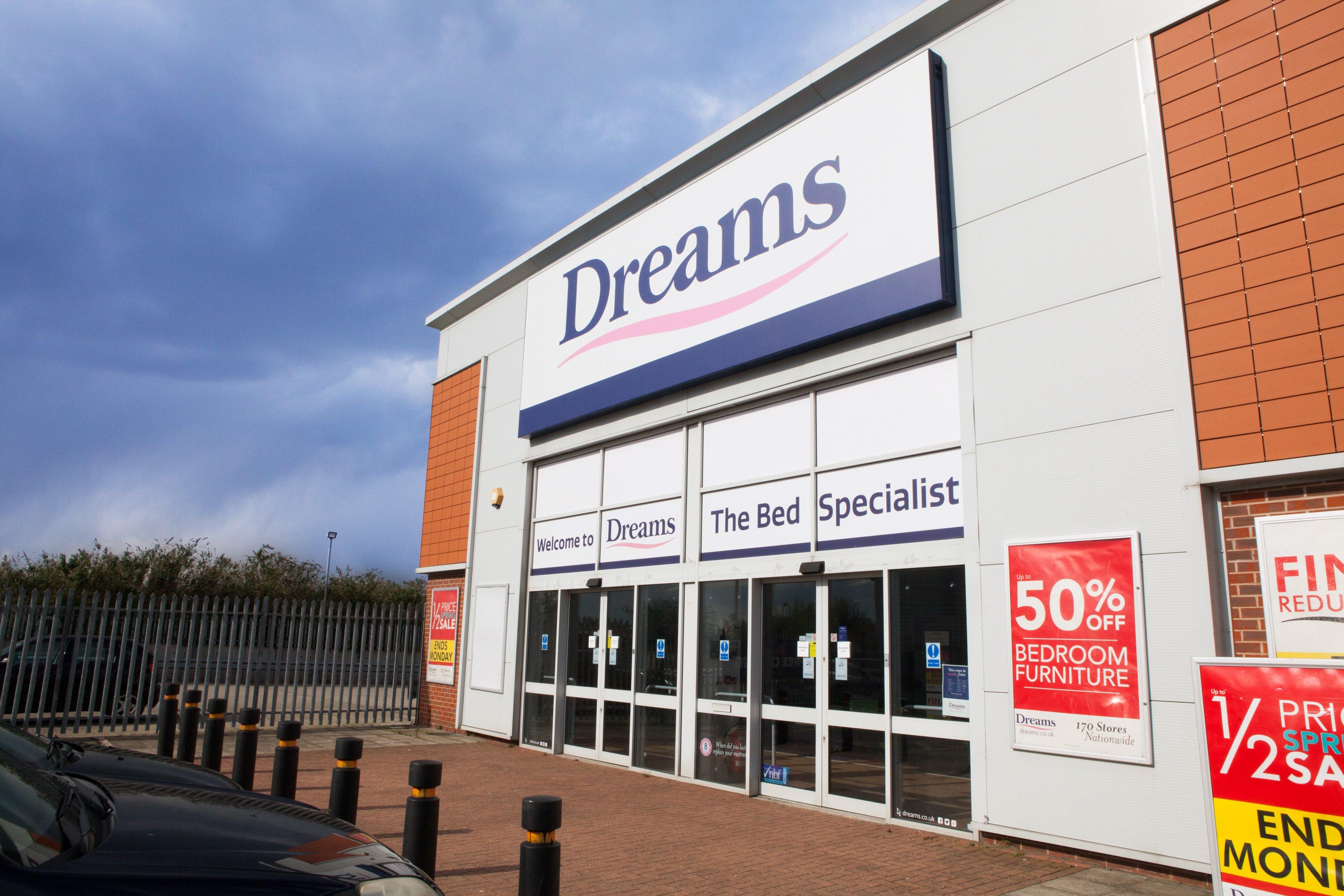 Dreams Store in Sittingbourne Beds, Mattresses & Furniture Dreams