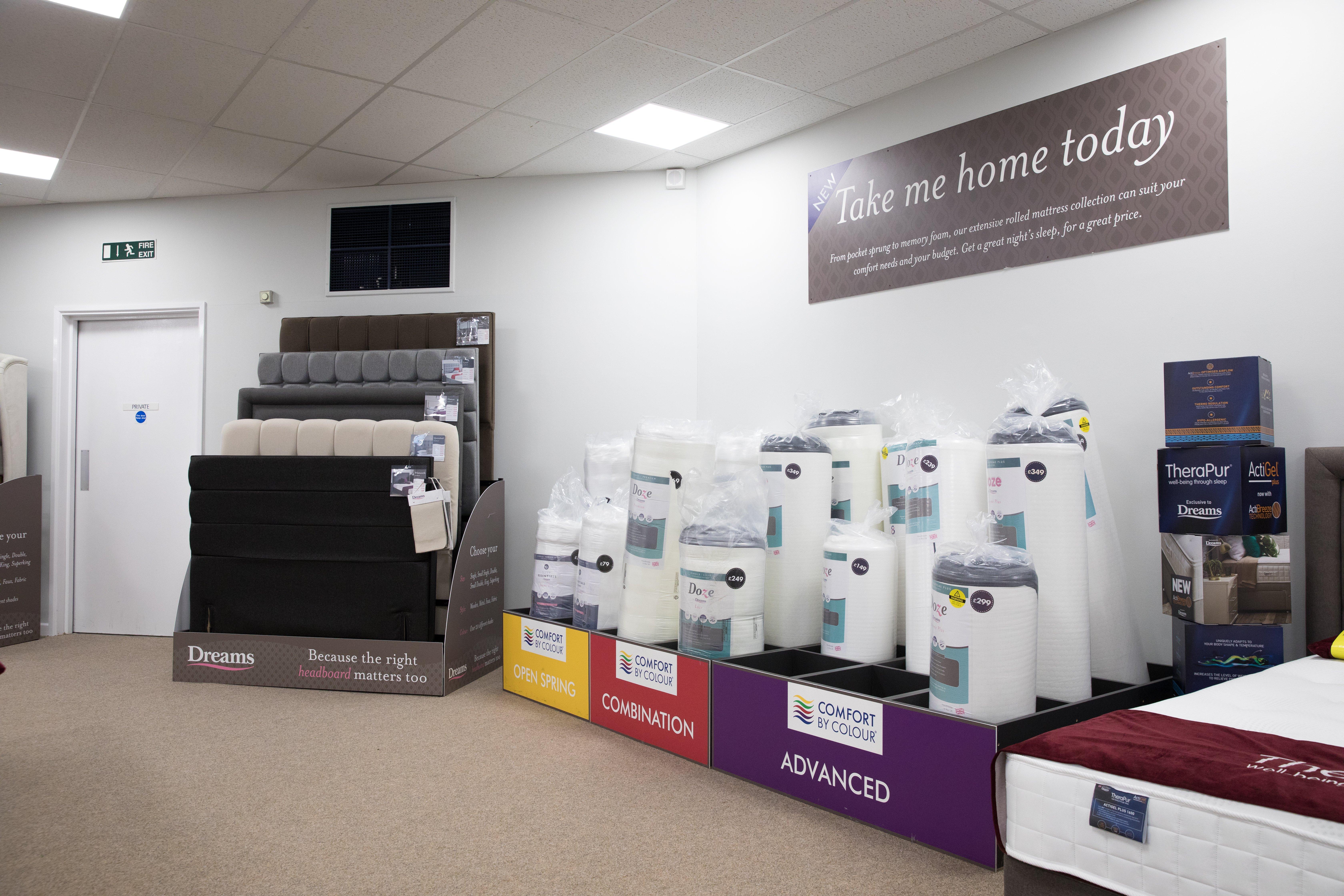 Dreams Store in Slough Beds, Mattresses & Furniture Dreams