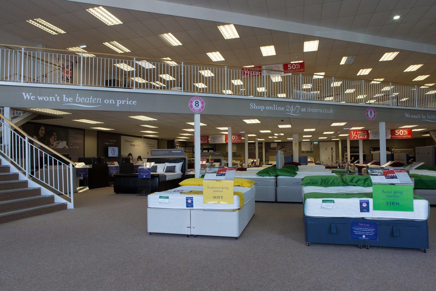 Dreams Store in Stafford Beds, Mattresses & Furniture Dreams