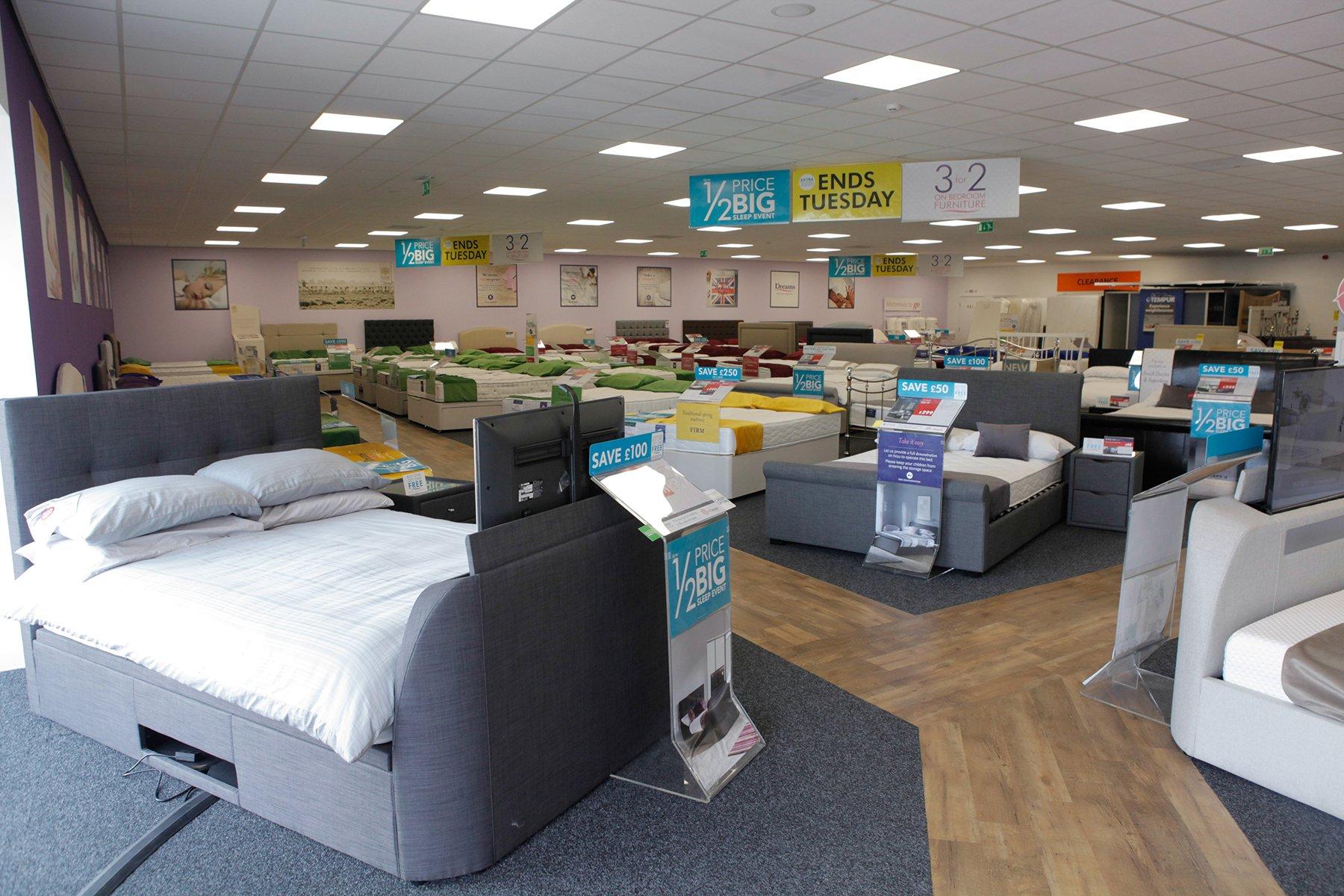 Dreams Store in Swansea Beds, Mattresses & Furniture Dreams