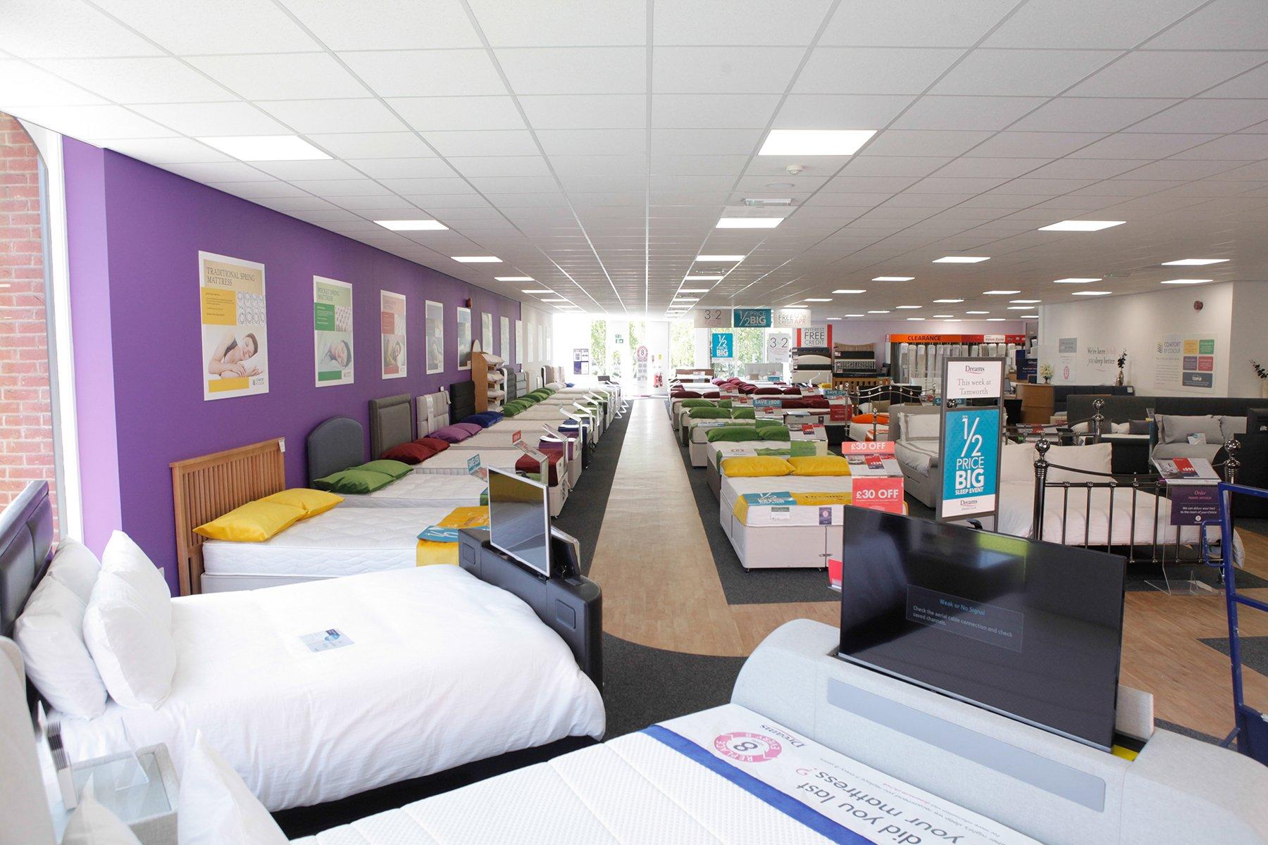 Dreams Store in Tamworth Beds, Mattresses & Furniture Dreams
