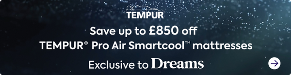 Up to £850 OFF TEMPUR Pro Air Mattresses