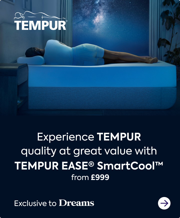 Tempur mattress with night sky