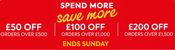 Spend more, save more