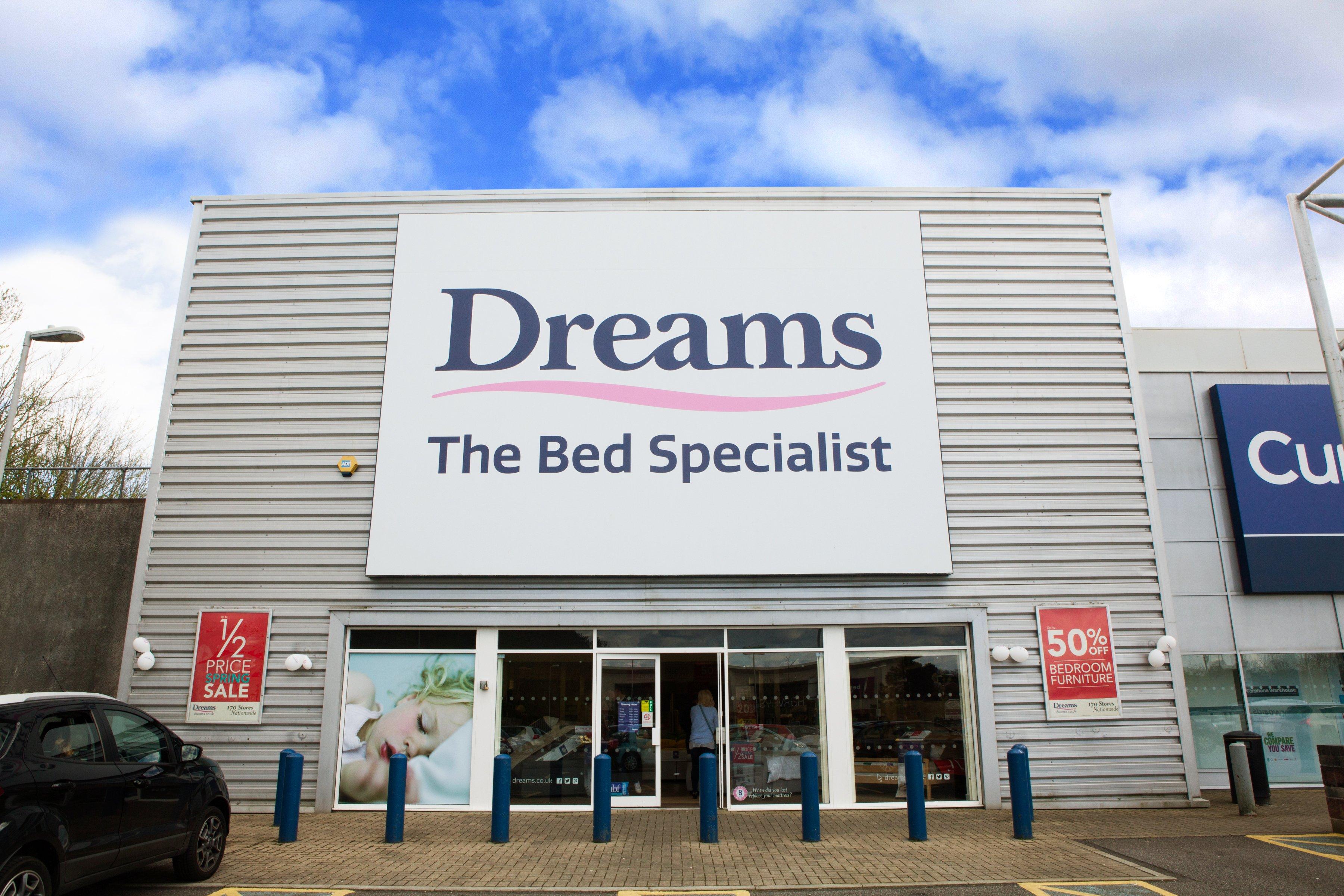 Dreams Store in Torquay Beds, Mattresses & Furniture Dreams