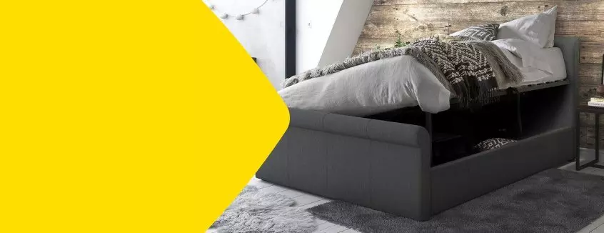 Wilson ottoman bed in a bedroom setting | Dreams