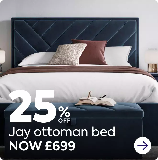 25% off Jay ottoman bed, Now £699 | Dreams