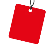 Image of a red tag