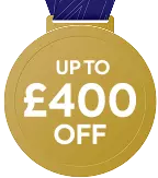Up to £400 Off