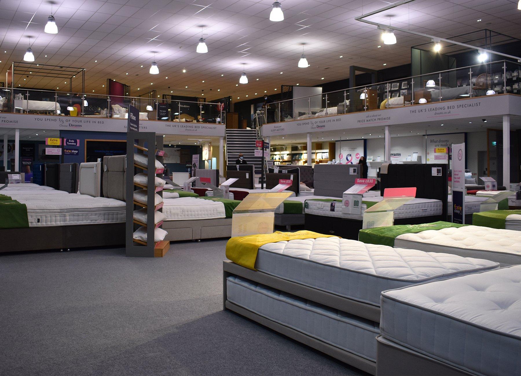 Dreams Store in Watford Beds, Mattresses & Furniture Dreams