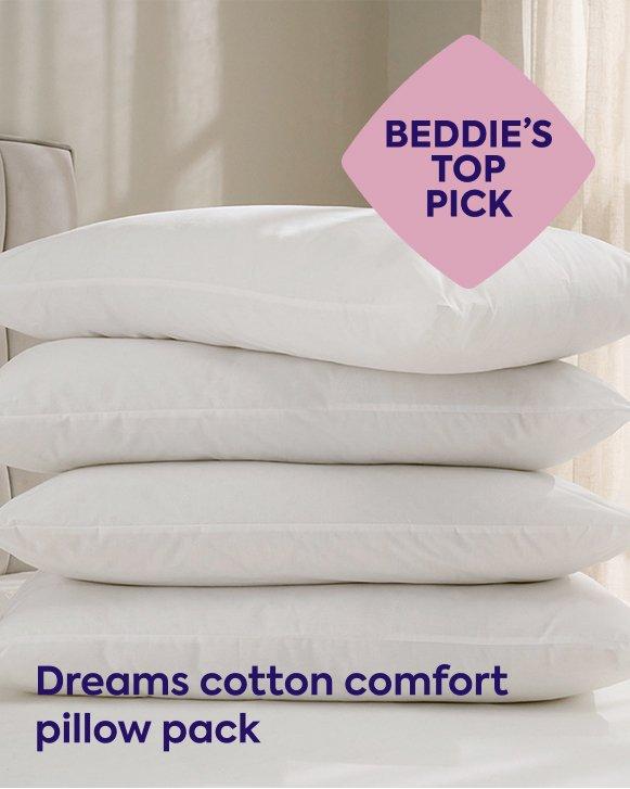 Cotton comfort pillows