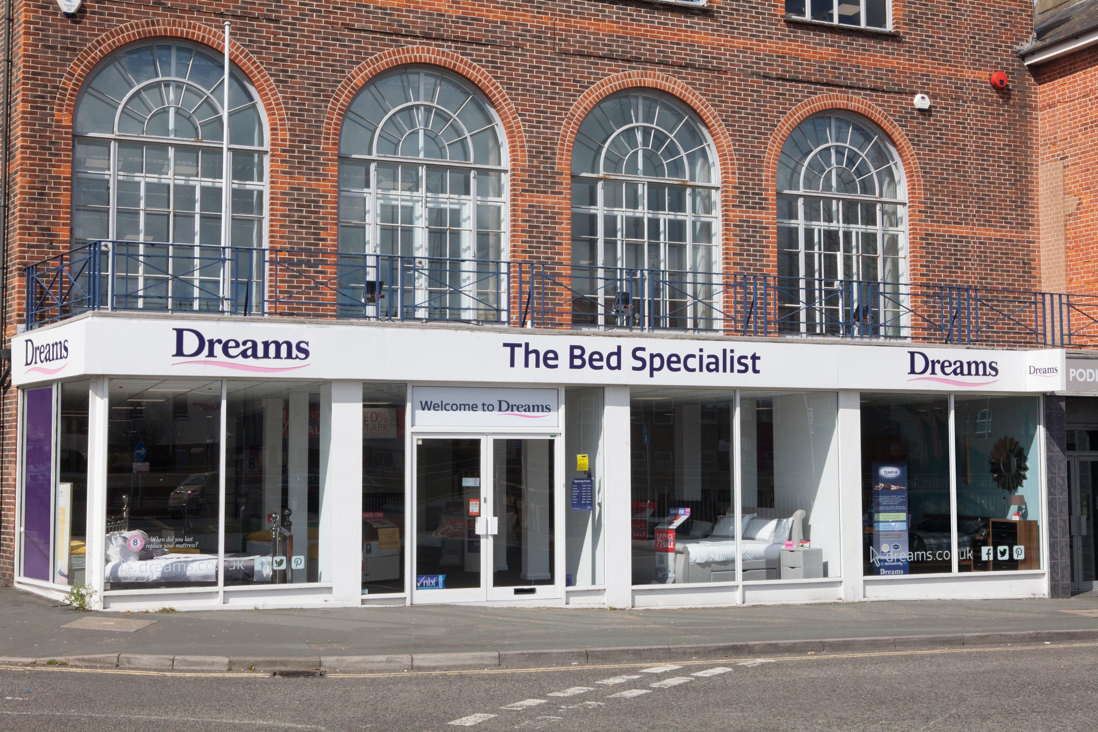 Dreams Store in Worthing Beds, Mattresses & Furniture Dreams
