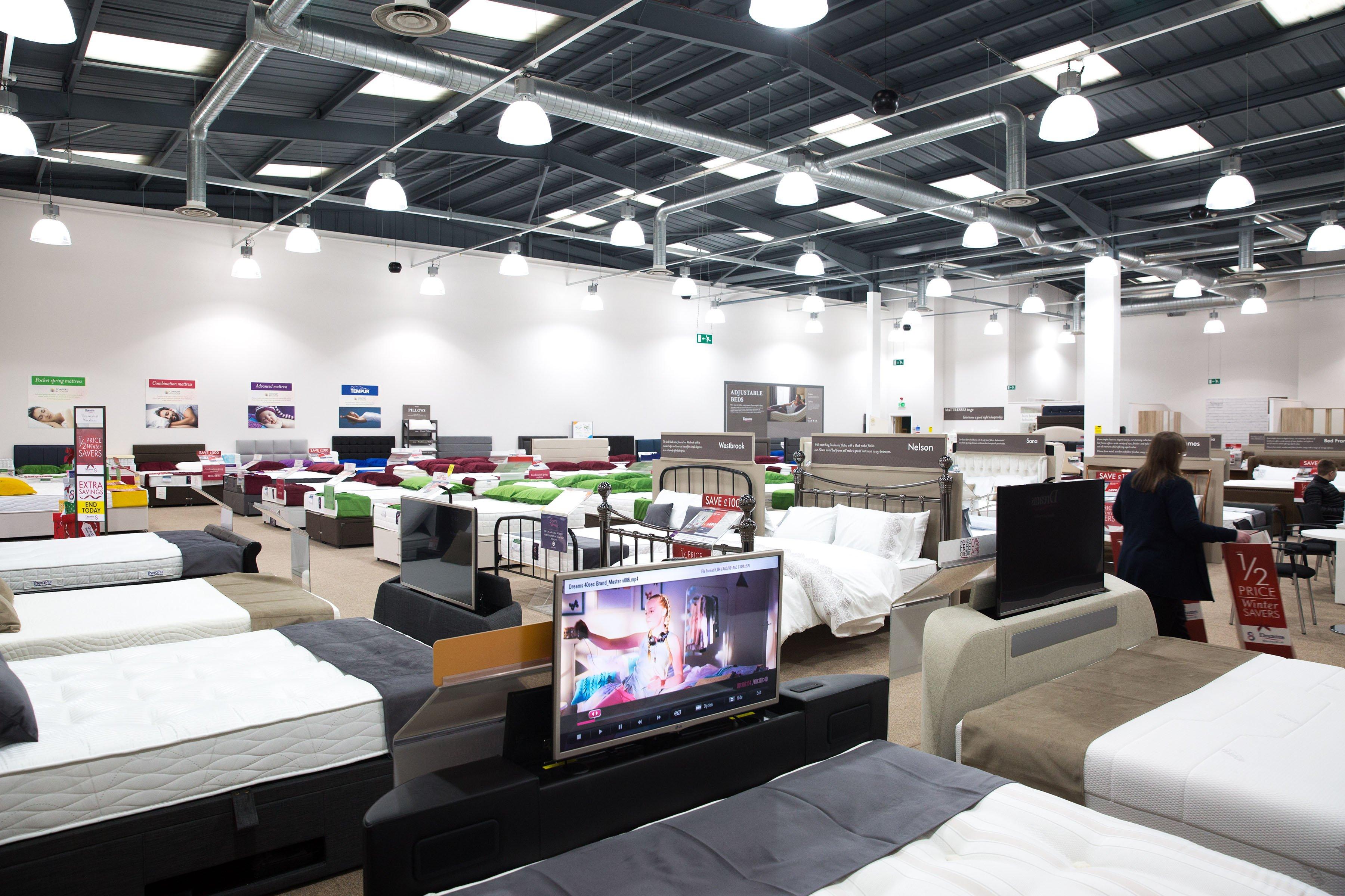 Dreams Store in Wrexham Beds, Mattresses & Furniture Dreams