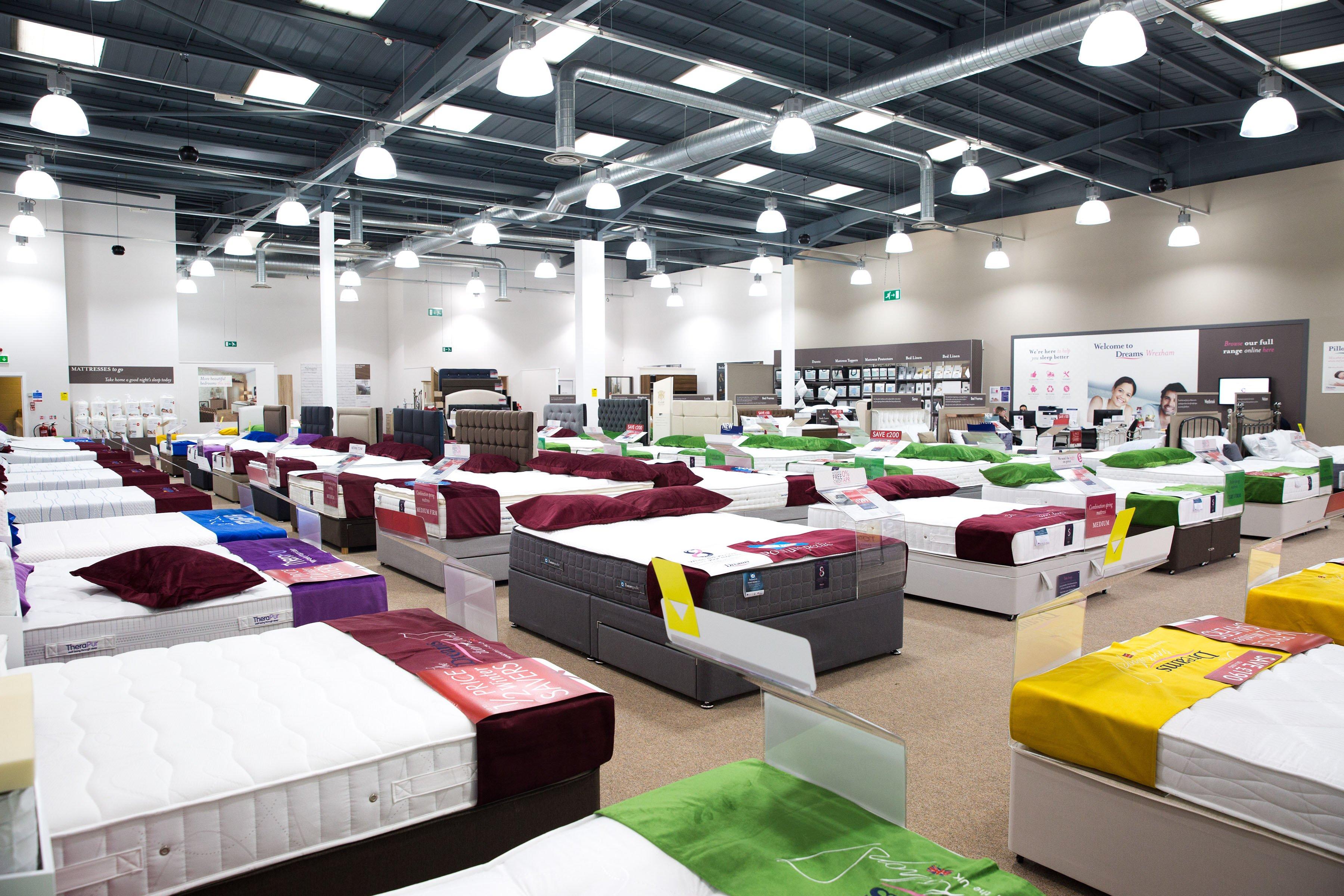 Dreams Store in Wrexham Beds, Mattresses & Furniture Dreams