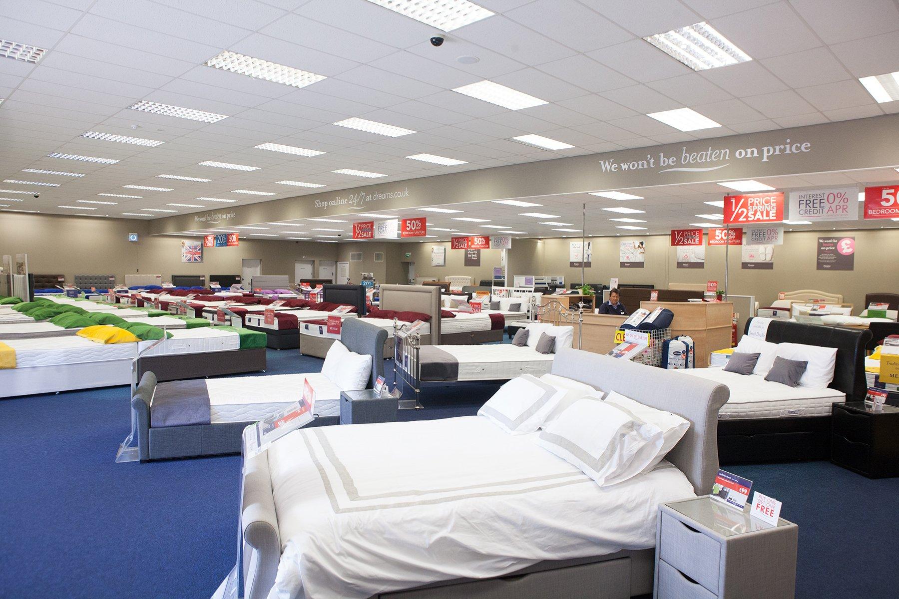 Dreams Store in Yeovil Beds, Mattresses & Furniture Dreams