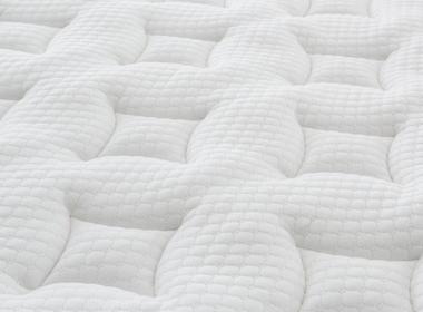 Close up of a mattress