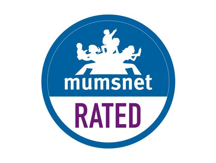 Mumsnet rated badge