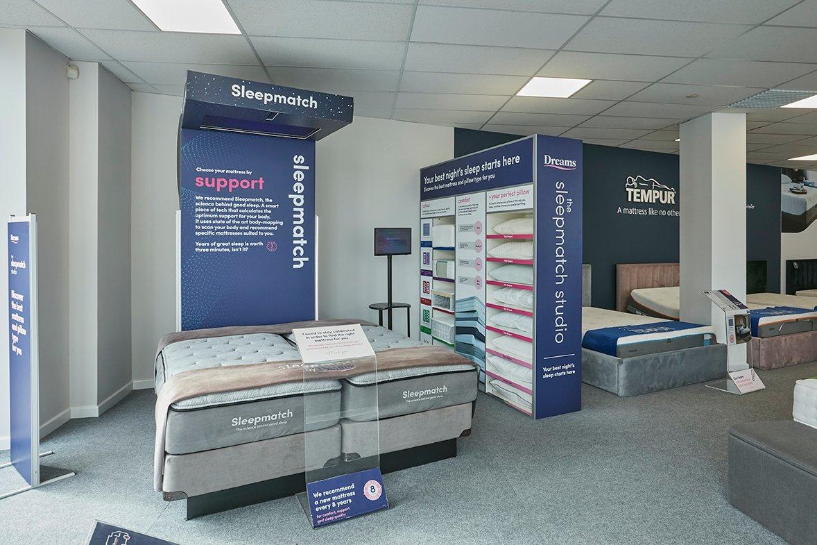 Dreams Store in Dartford Beds, Mattresses & Furniture Dreams