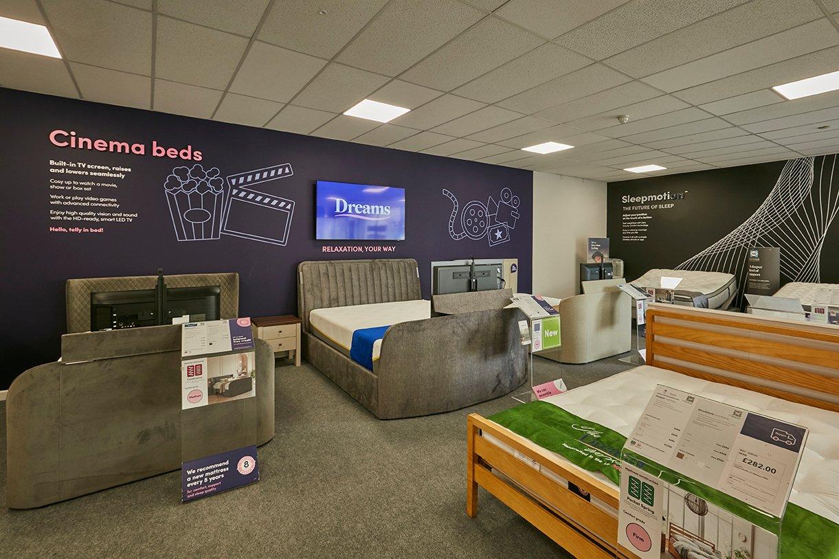Dreams Store in Dartford Beds, Mattresses & Furniture Dreams