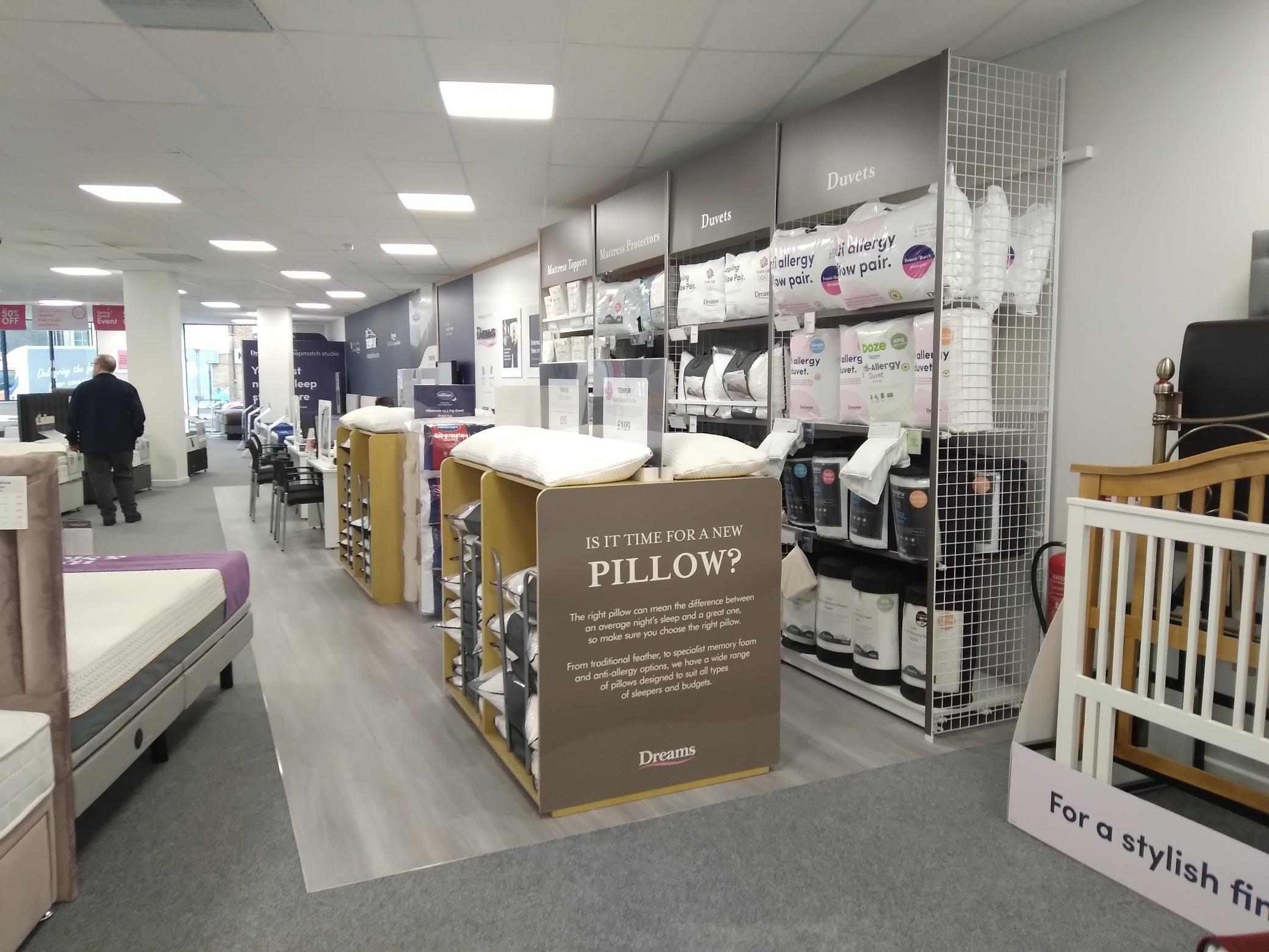 Dreams Store in Dartford Beds, Mattresses & Furniture Dreams