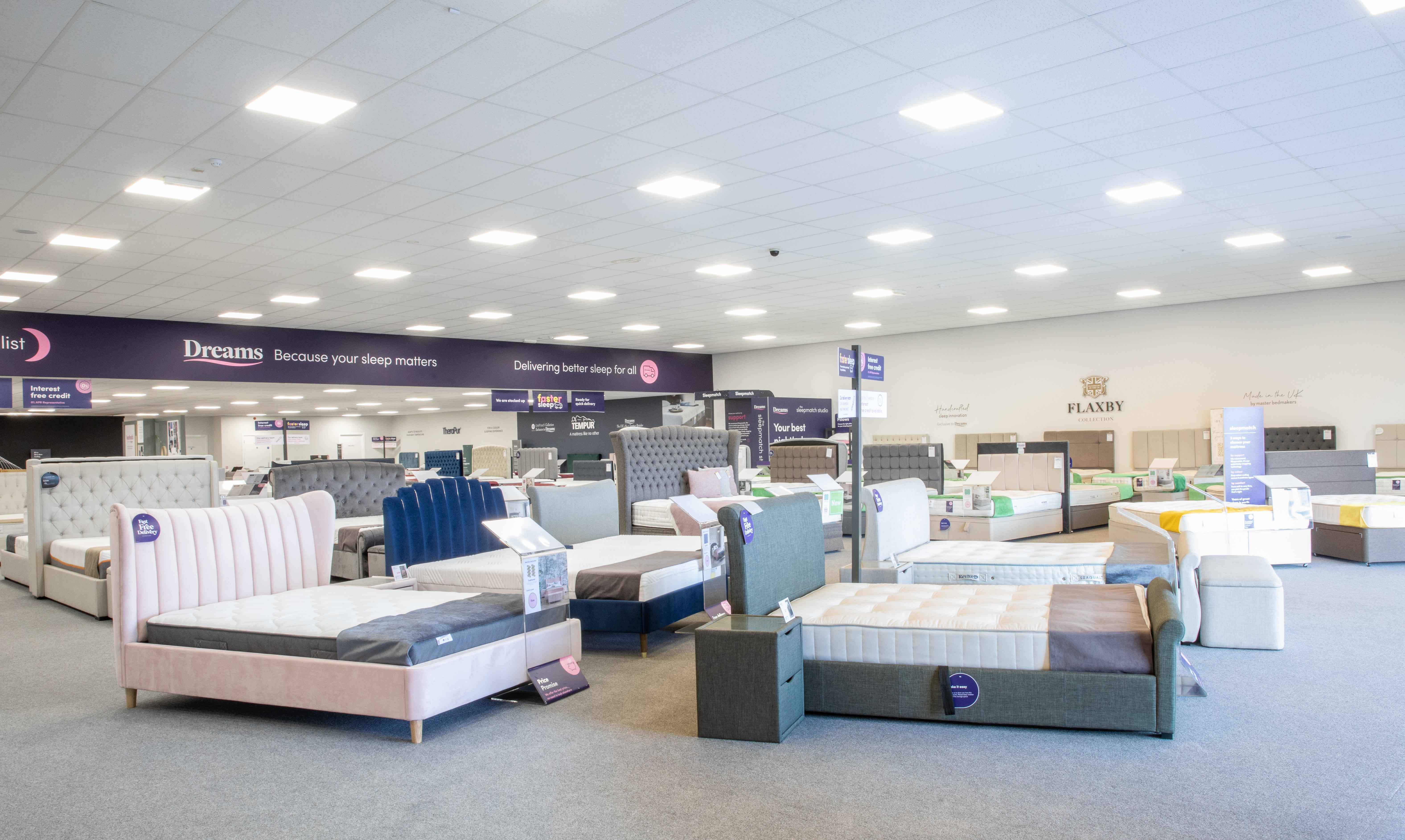 Dreams Store in Dundee Beds, Mattresses & Furniture Dreams