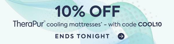 10% OFF THERAPUR MATTRESSES WITH COOL10