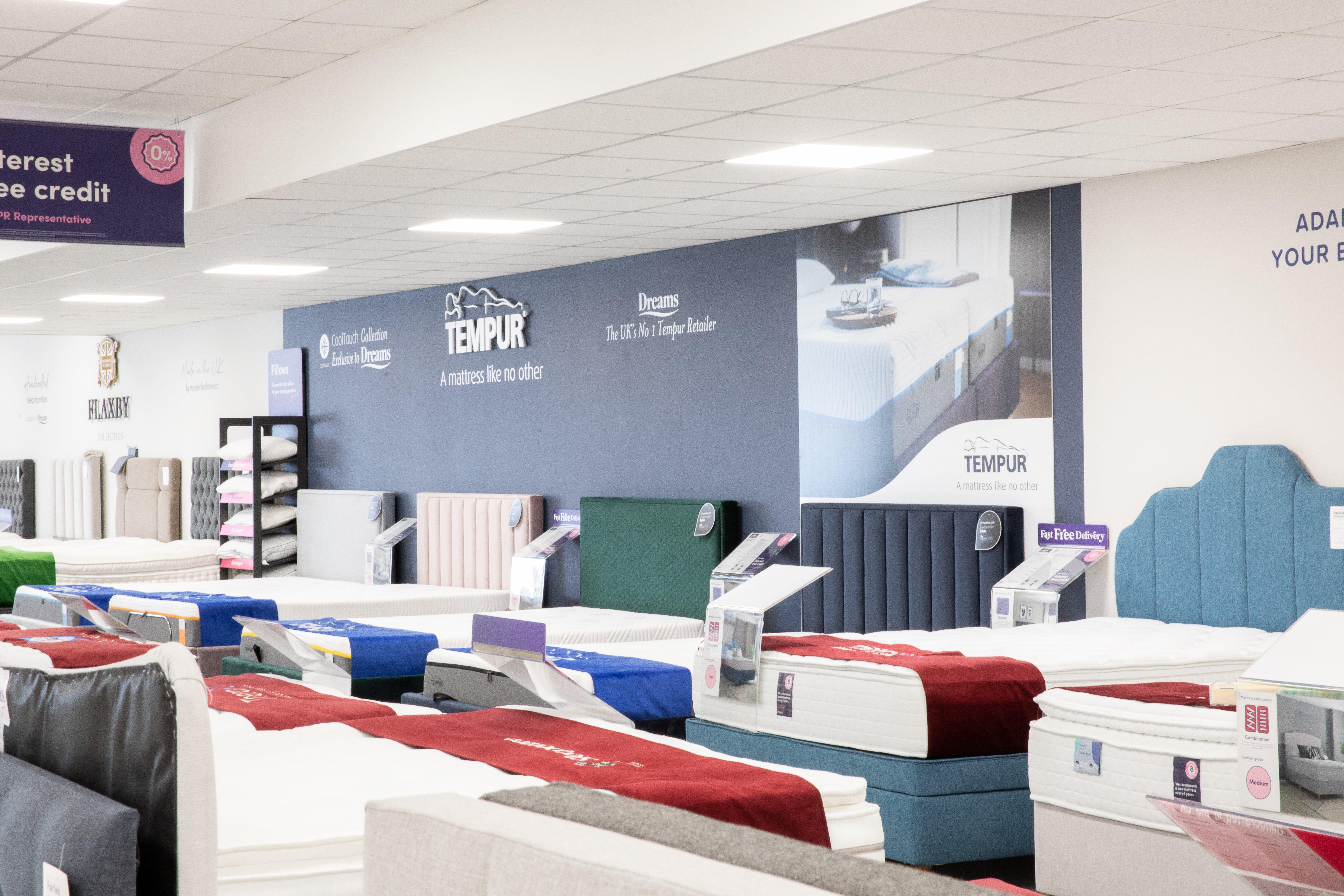 Dreams Store in Inverness Beds, Mattresses & Furniture Dreams