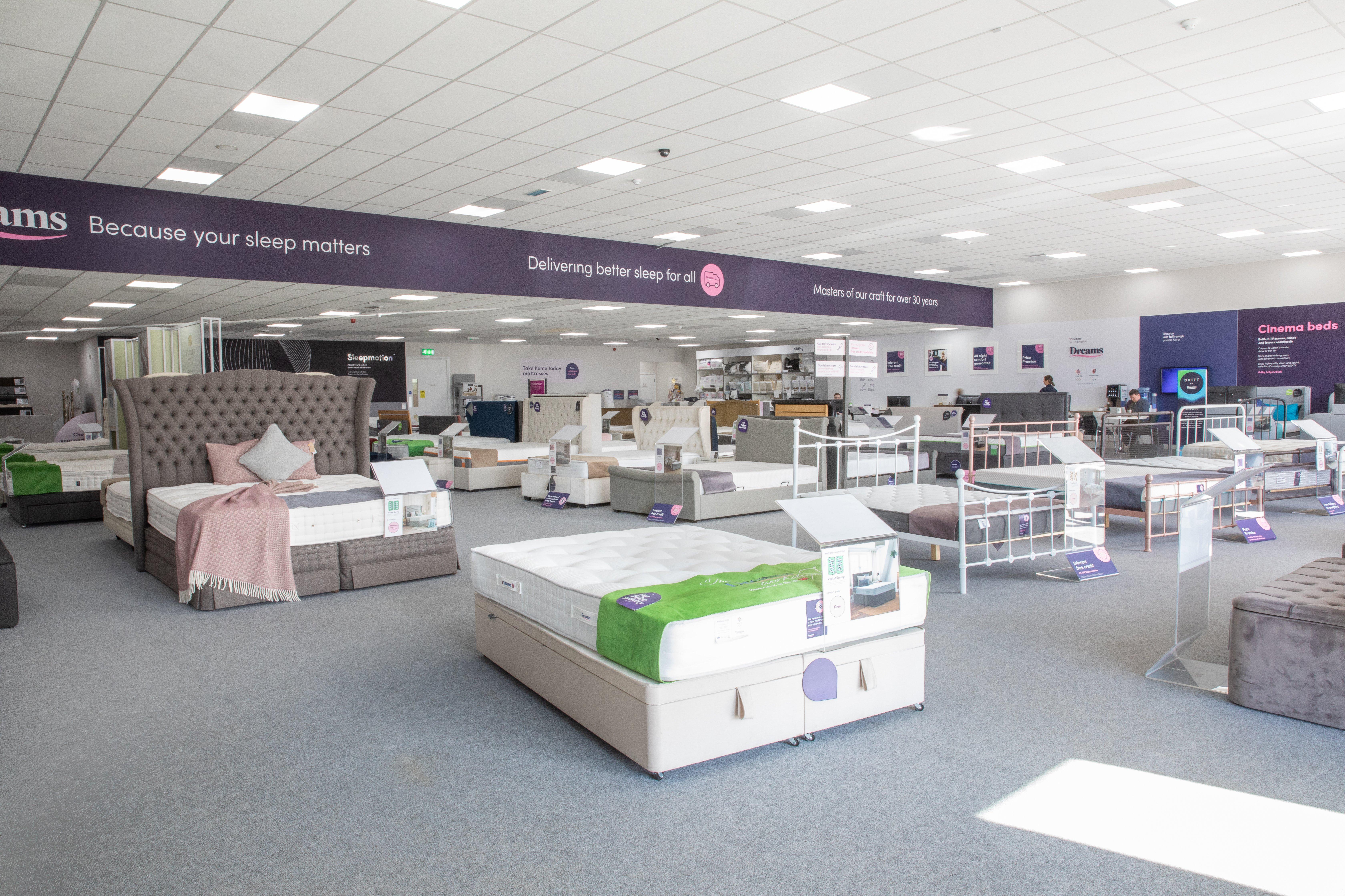 Dreams Store in Inverness Beds, Mattresses & Furniture Dreams