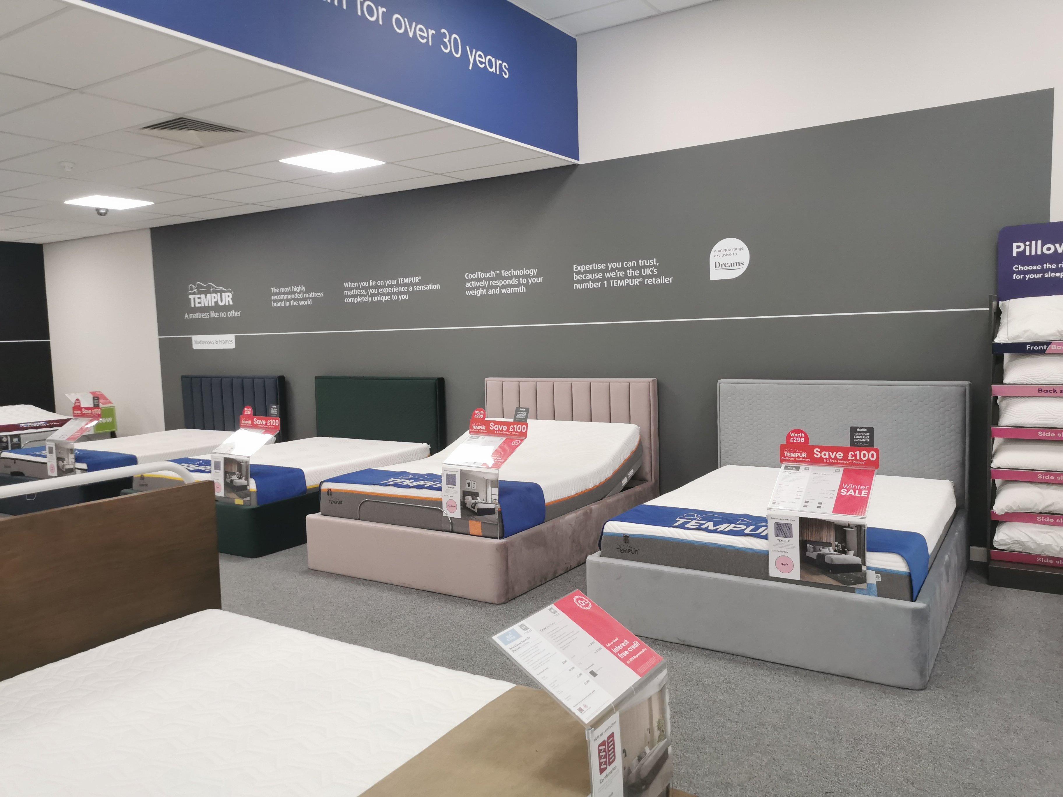 Dreams Store in Llantrisant Beds, Mattresses & Furniture Dreams