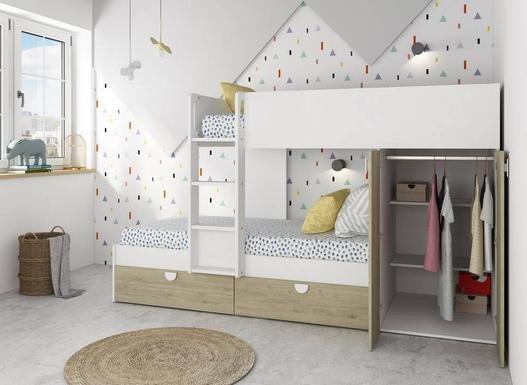 Space saver hot sale beds for kids